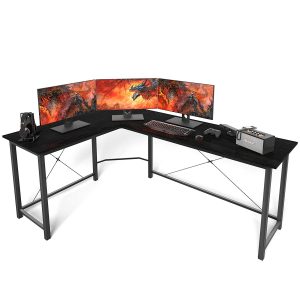 Coleshome L Shaped Gaming Desk