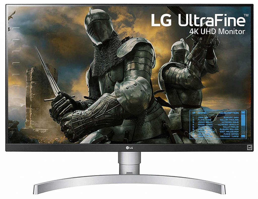 LG 27UK650-W 27 Inch 4K LED Monitor for Xbox One X