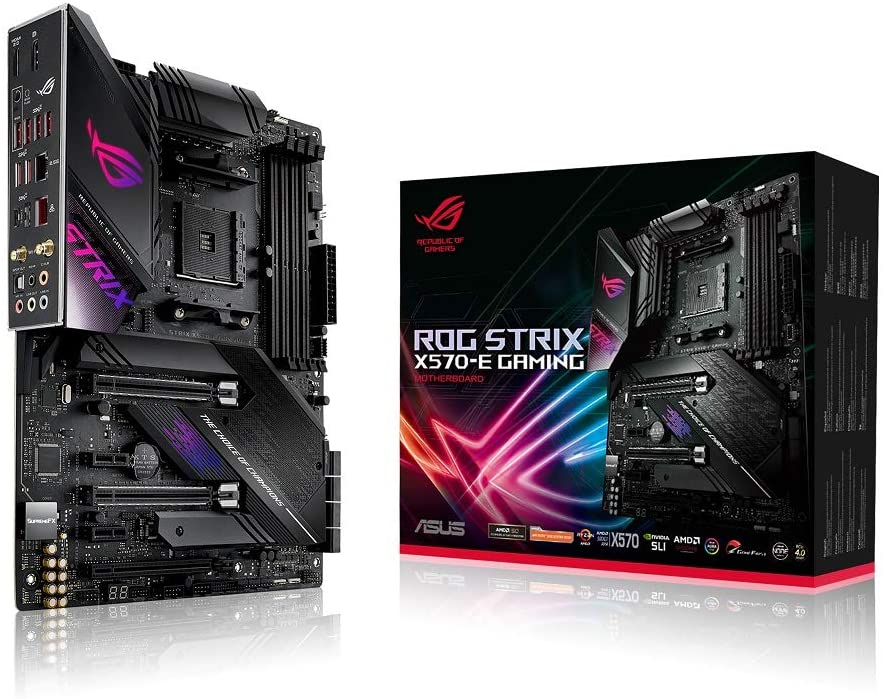 asus rog strix x570 e gaming atx motherboard