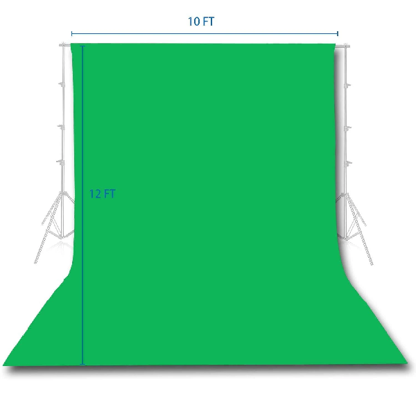 Emart photo studio 10 x 12ft green backdrop screen