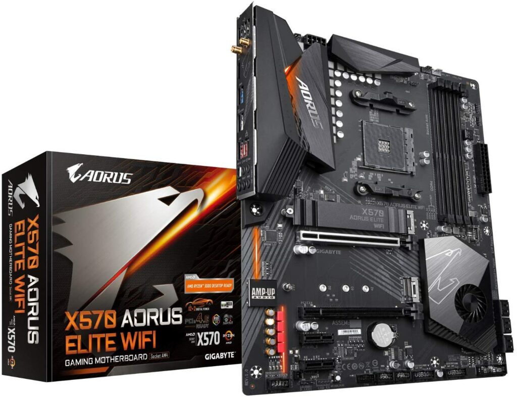 gigabyte x570 aorus elite wi fi gaming motherboard