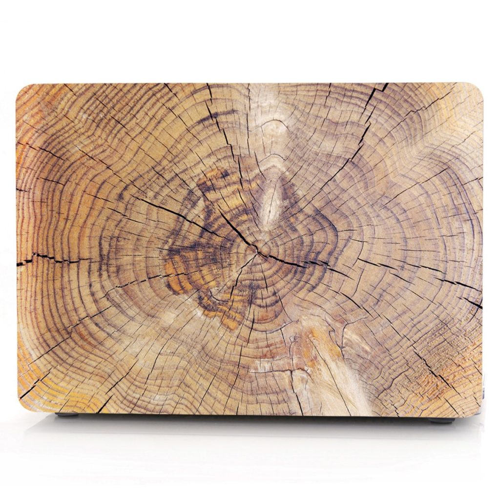 Papyhall Protective Macbook Air Wood Stump Case