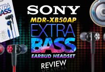 Sony Mdr Xb50ap Extra Bass Earbud Headset Review