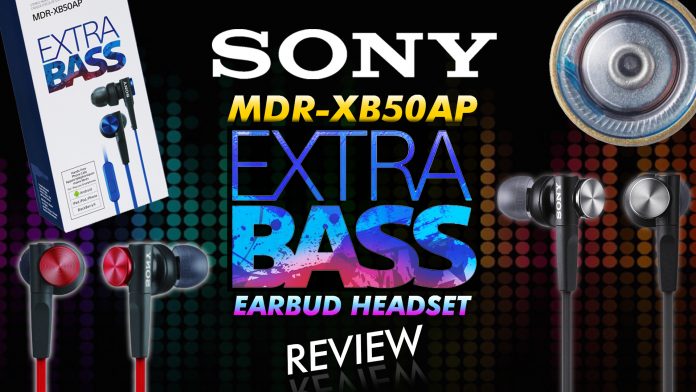 Sony Mdr Xb50ap Extra Bass Earbud Headset Review