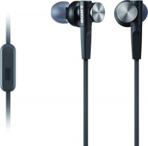 Sony Mdrxb50ap Extra Bass Earbud Headset (black)