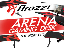The Arozzi Arena Gaming Desk Review Is It Worth It