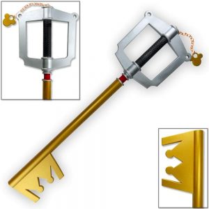 Toynk Kingdom Hearts Mickey Gold Keyblade