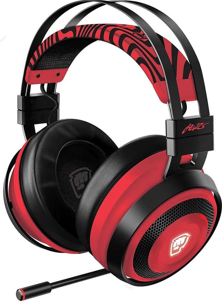 Razer Wireless Gaming Headphones Nari Ultimate Pewdiepie Edition