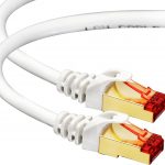 Cat7 Ethernet Cable 15 Ft Rj45 Connector