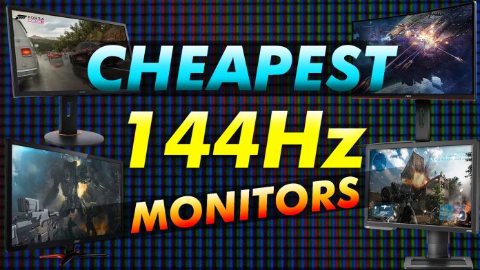 Cheapest 144hz Monitors