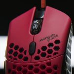 Final Mouse Air58 Ninja Cherry Blossom Red