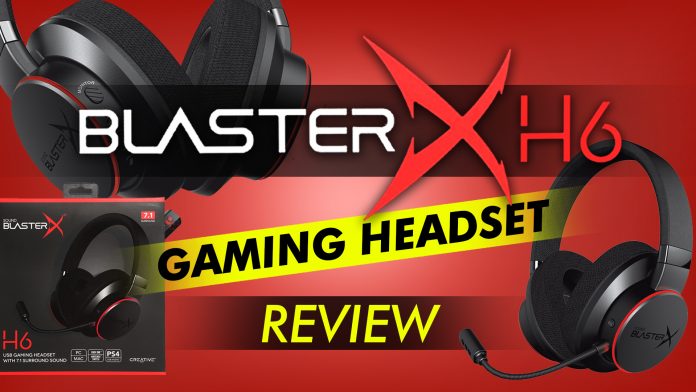 Sound Blasterx H6 Gaming Headset Review