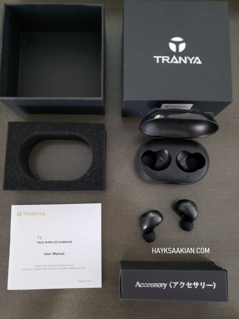 Tranya T3 Bluetooth Earbuds Unboxing