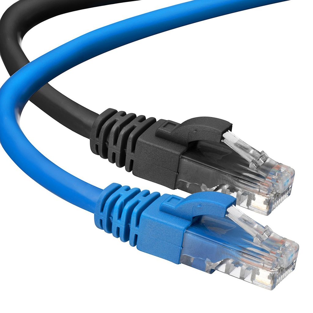 Ultra Spec Cables Pack of 5 Blue 2FT Cat6 Ethernet Network Cable LAN Internet Patch Cord RJ45 Gigabit