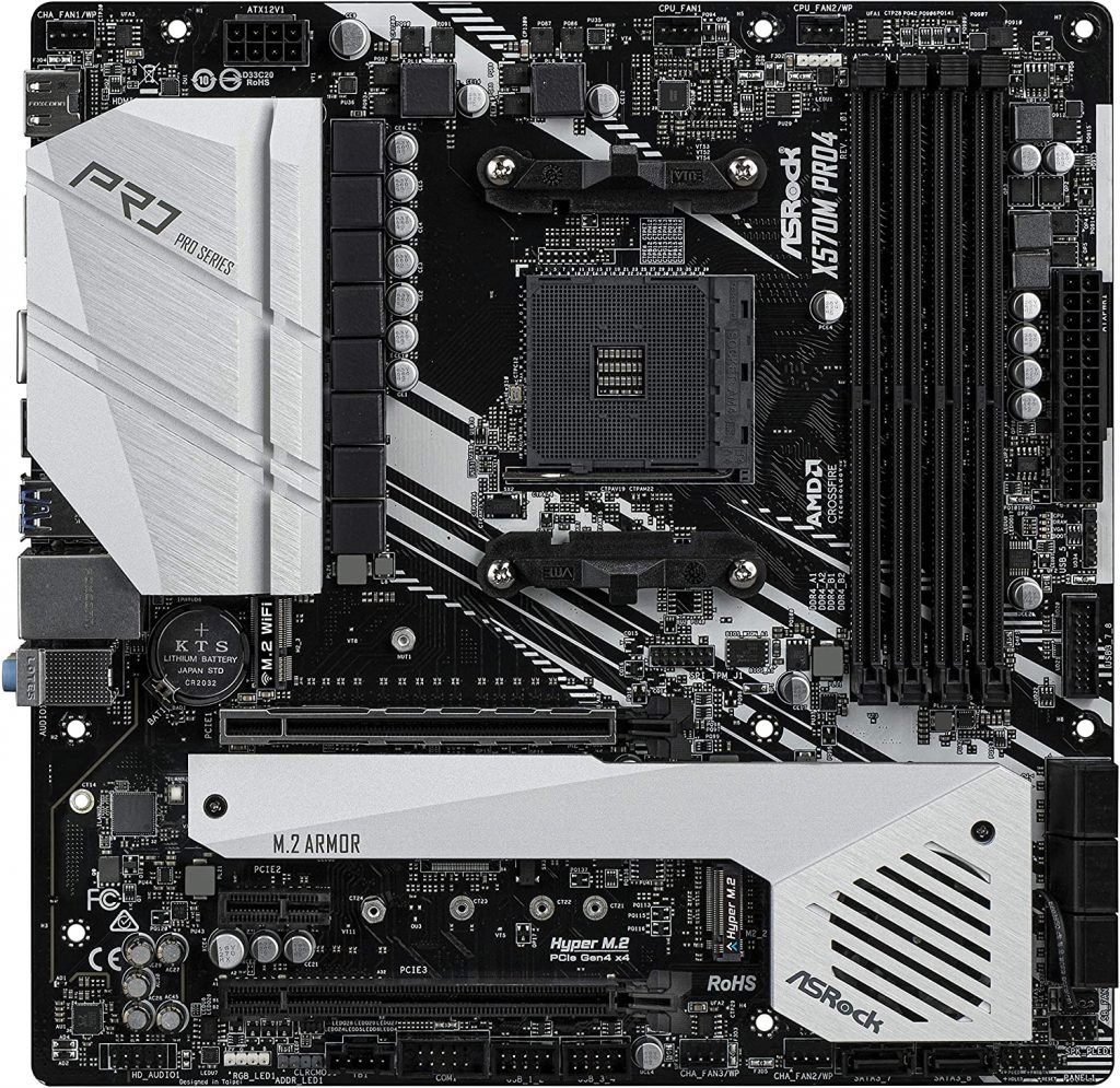 Asrock Am4 X570m Pro 4