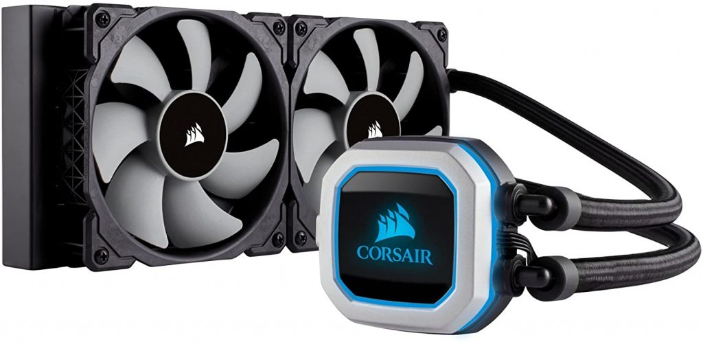 Corsair Hydro Series H100i PRO RGB AIO Liquid CPU Cooler