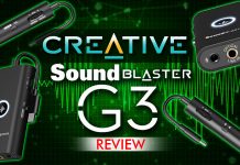 Creative Sound Blaster G3 Review