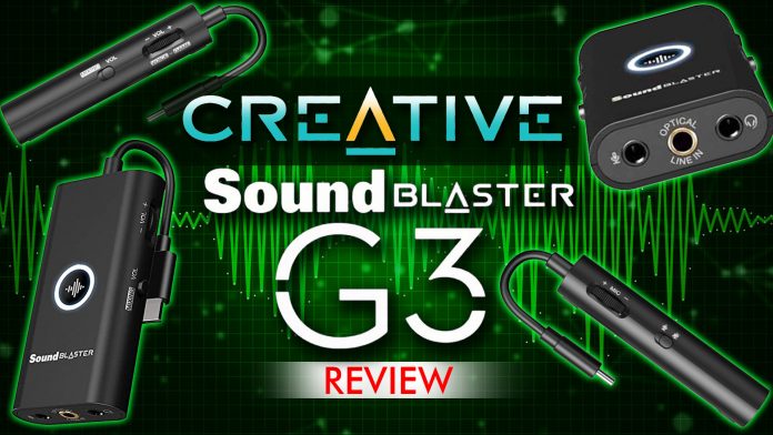 Creative Sound Blaster G3 Review