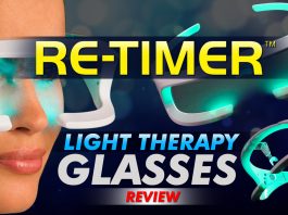 Re Timer Light Therapy Glasses