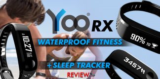 Yoo Rx Waterproof Fitness + Sleep Tracker Review