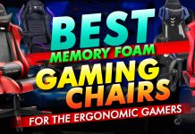 Best Memory Foam Gaming Chairs For The Ergonomic Gamer