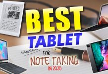 Best Tablet For Note Taking In 2020