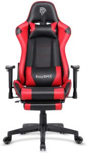 Easysmx Reclining Memory Foam Racing Gaming Chair