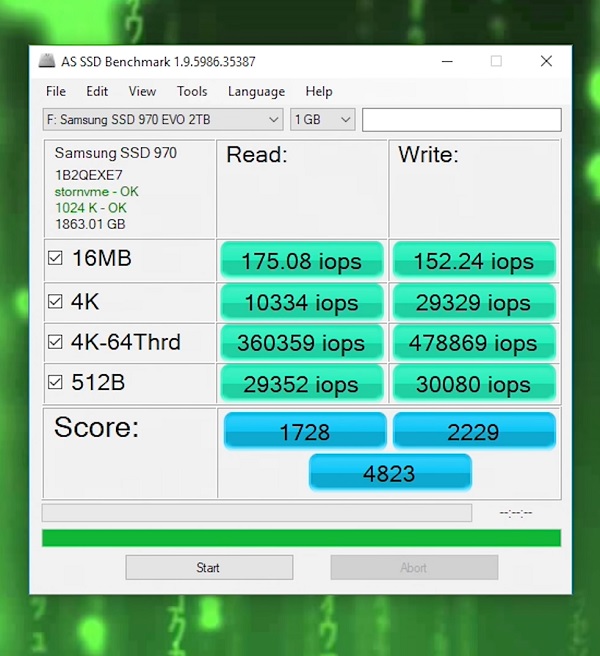 samsung 970 evo ssd 2tb 2