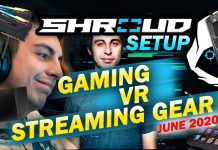 Shroud Setup Gaming, Vr, And Streaming Gear