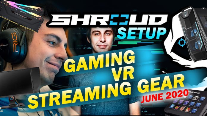 Shroud Setup Gaming, Vr, And Streaming Gear