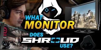 What Monitor Does Shroud Use