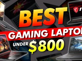 Best Gaming Laptop Under 800