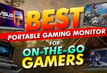 Best Portable Gaming Monitor For On The Go Gamers