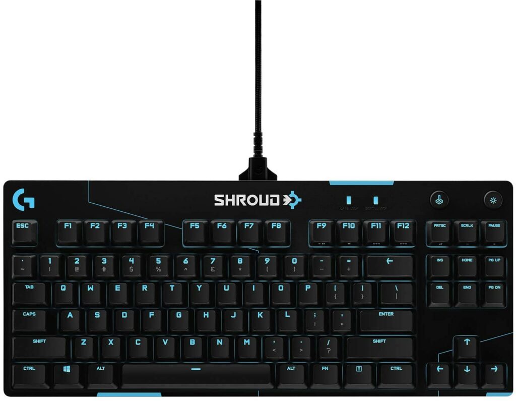 logitech g pro x keyboard shroud edition