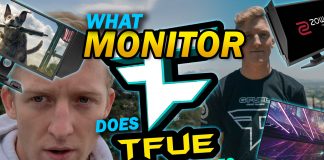 What Monitor Does Tfue Use