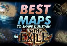 Best Maps To Shape And Sustain In Poe