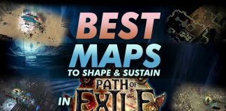 Best Maps To Shape And Sustain In Poe