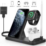 Powlaken 2020 4 In 1 Wireless Charging Dock Station