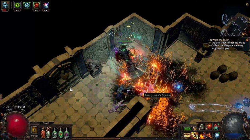 The Perandus Manor Path Of Exile Map