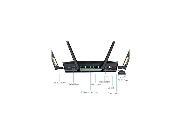 asus rt ax88u dual band wi fi router 3