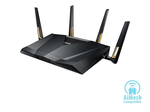 asus rt ax88u dual band wi fi router