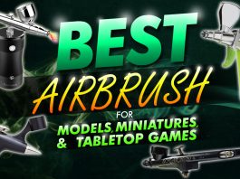 Best Airbrush For Models, Miniatures And Tabletop Games