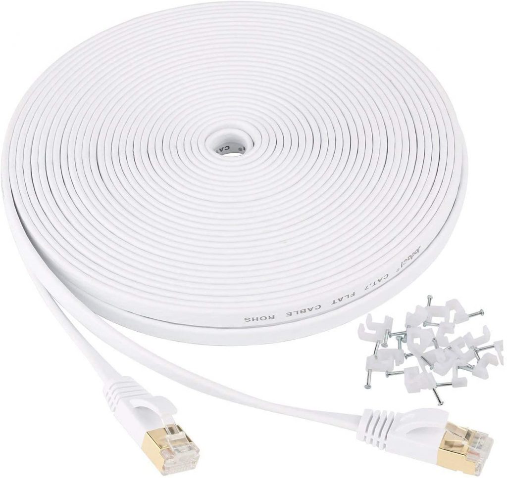 Jadaol B01b4908ck Cat7 Flat Ethernet Cable