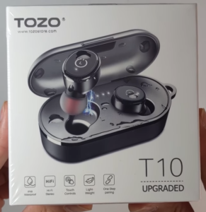 tozo t10 true wireless earbuds image 2