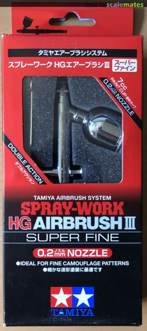 tamiya 74545 spray work hg airbrush iii