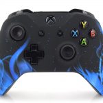 Xbox One S Blue Flames Custom Modded Controller