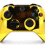 Xbox One S Chrome Gold Custom Modded Controller