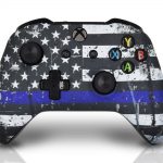 Xbox One S Independence Flag Custom Modded Controller