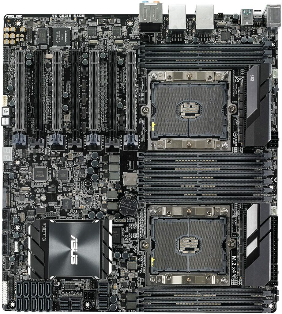 Asus Ws C621e Motherboard Xeon Cpu