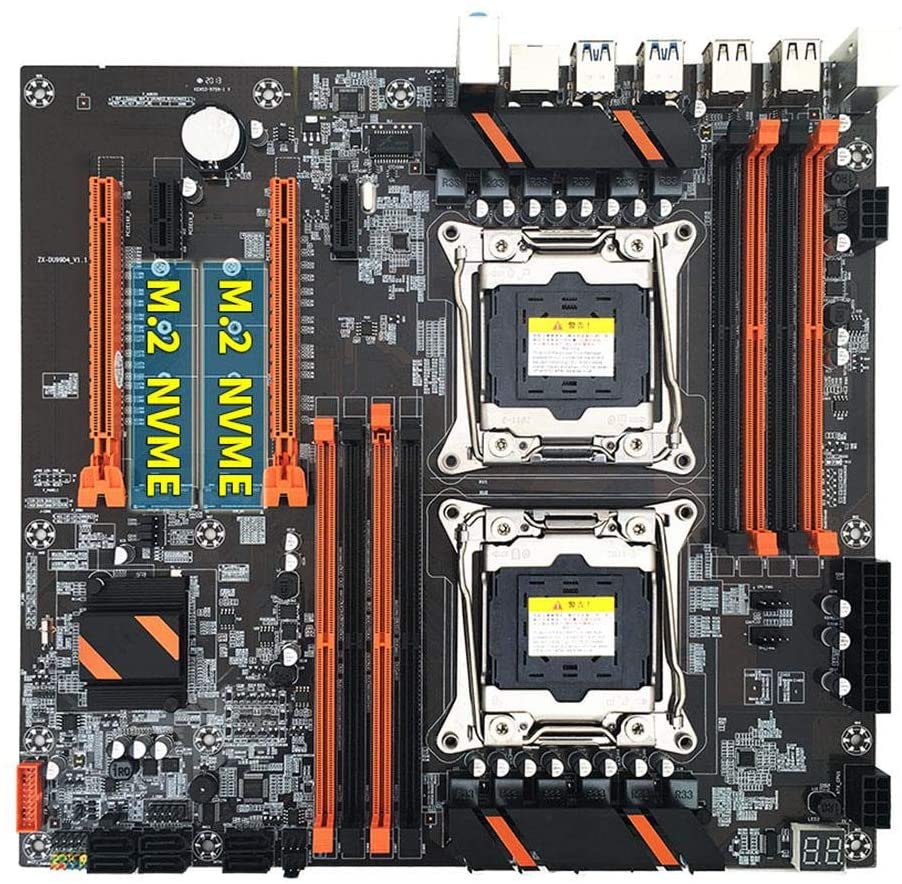 X99 Dual Cpu Server Motherboard Lga2011 3